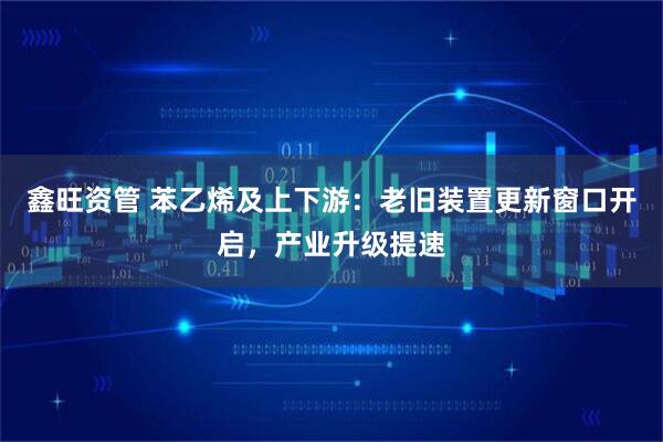 鑫旺资管 苯乙烯及上下游：老旧装置更新窗口开启，产业升级提速